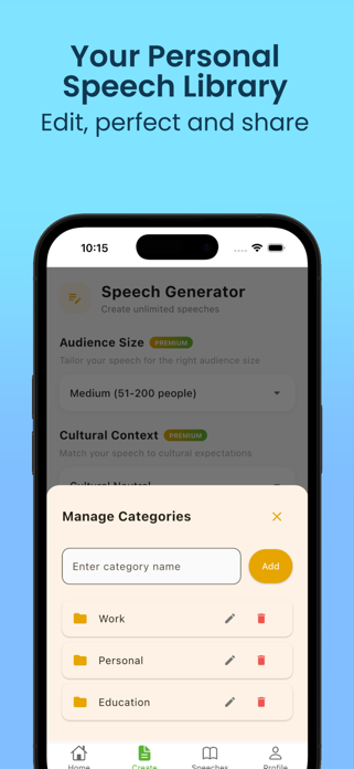 Speech Writer AI Screenshot 5 of 5
