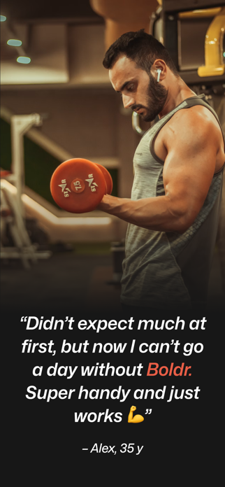 Boldr: Workout Tracker Gym Log Screenshot 5 of 5