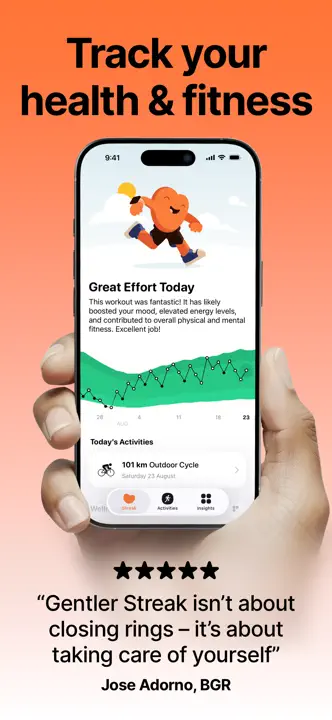 Gentler Streak Workout Tracker: Screenshot 1 von 10