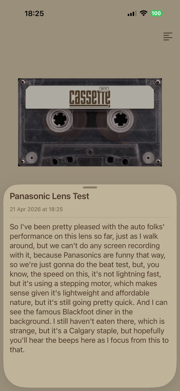 iPhone screenshot