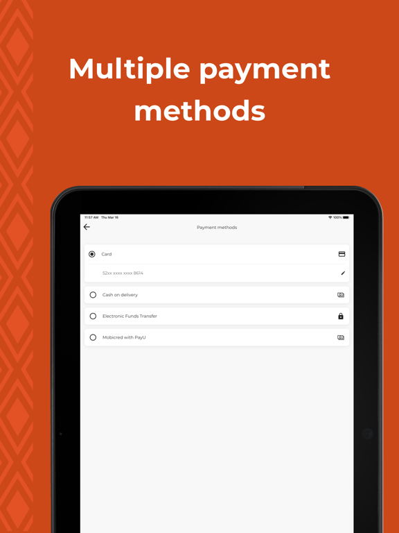 Zulzi iPad screenshot 5 - Food & Drink app