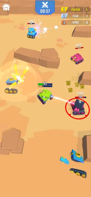 Tank Clash: Build & Fight screenshot 4