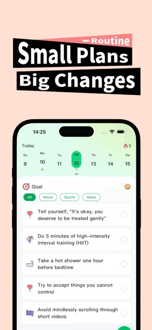 Daily Routine : CareSelf screenshot 1