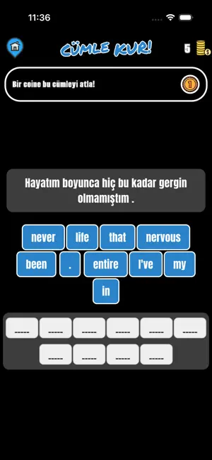 İngilizce Cümle Kur screenshot 2