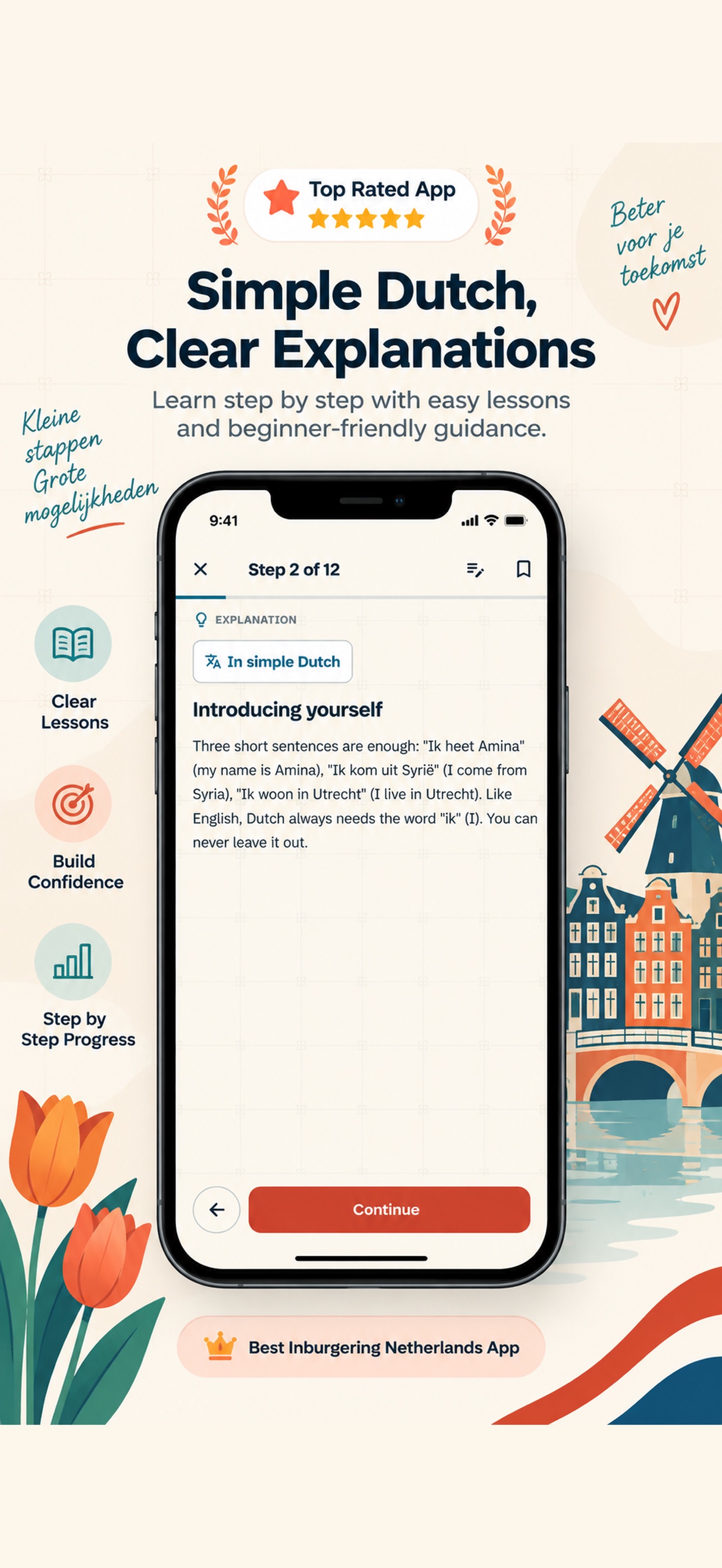 Screenshot 9 of Inburgering Nederland 2026