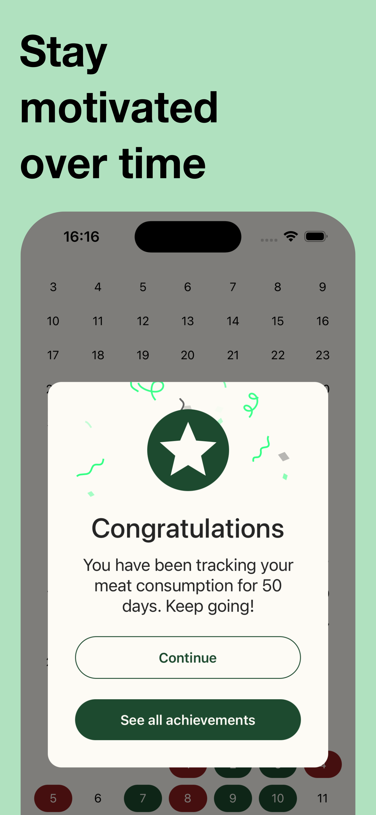Goodbye Meat - Veggie Tracker