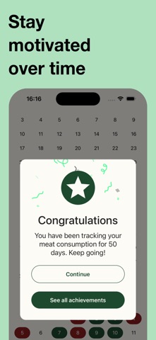 Goodbye Meat - Veggie Tracker Screenshot 5 of 6
