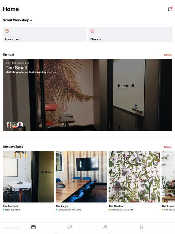 Scout Workshop iPad screenshot 2 - Productivity app