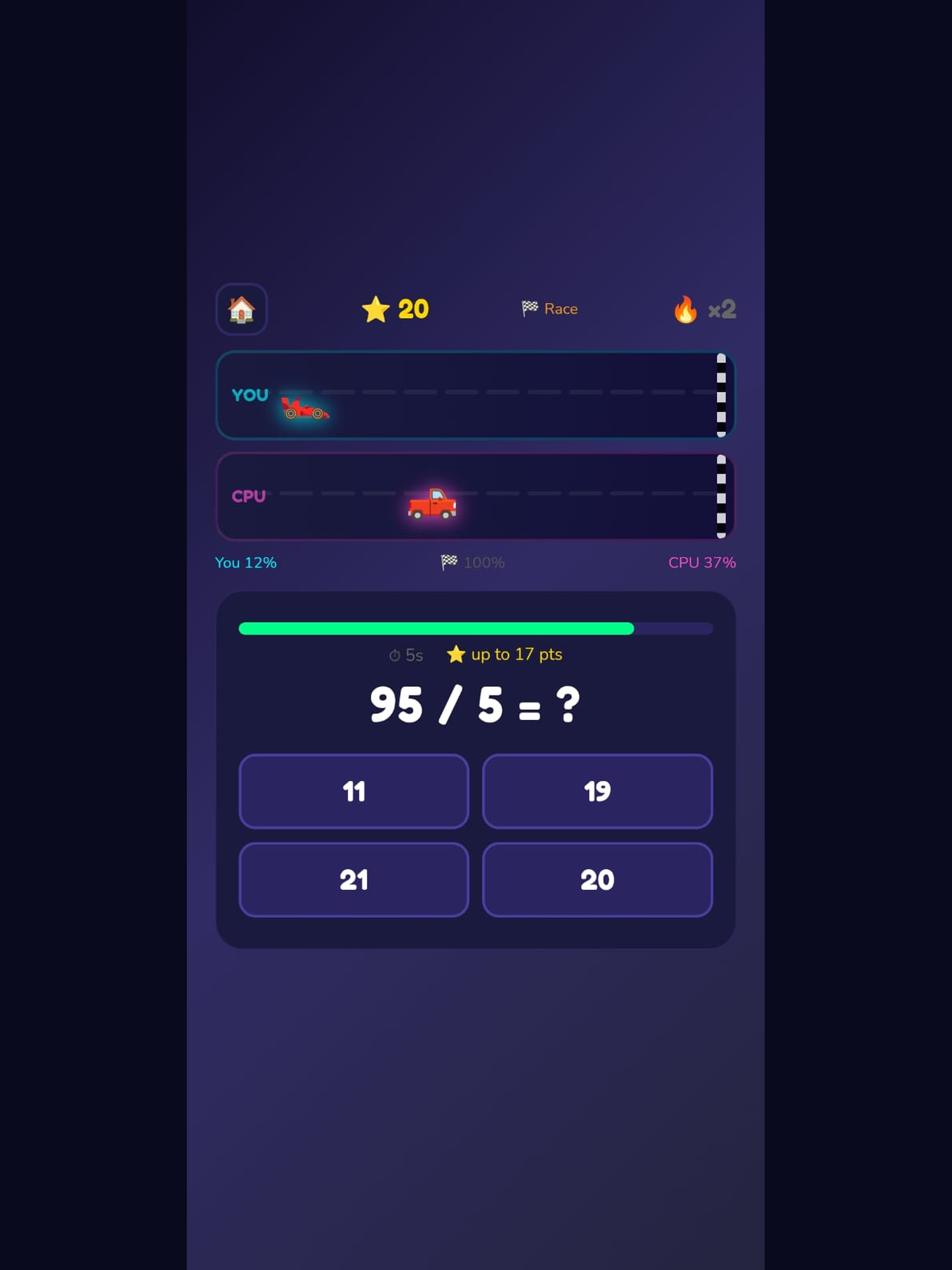Math Racer - Race & Learn