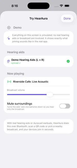 HearAura screenshot 2