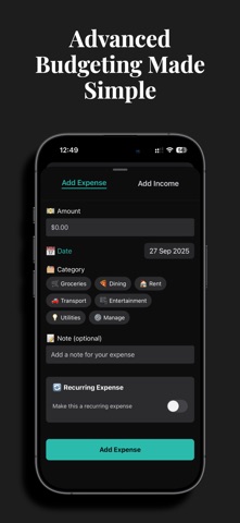 Moniqa - Budgeting App screenshot