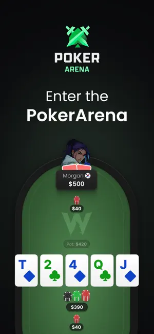 PokerArena: Play & Learn Poker screenshot 1
