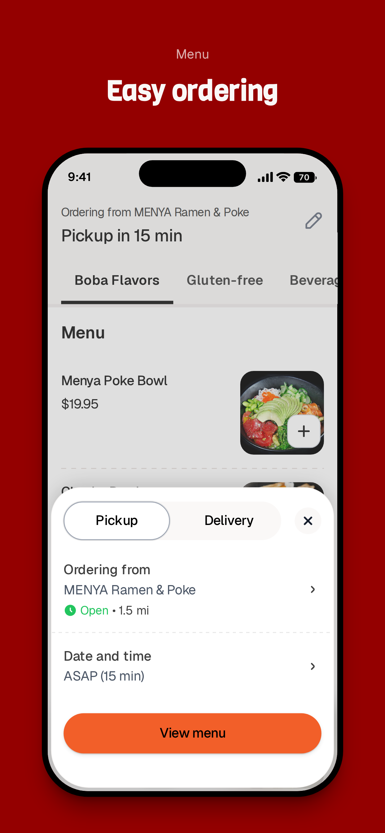 MENYA Ramen & Poke screenshot 3