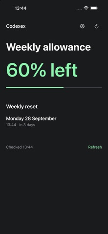Codexex iPhone screenshot 5