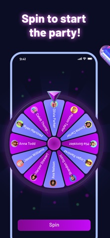 Party roulette - Party Games iPhone screenshot