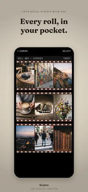 Scatto - Retro Film Camera screenshot 4
