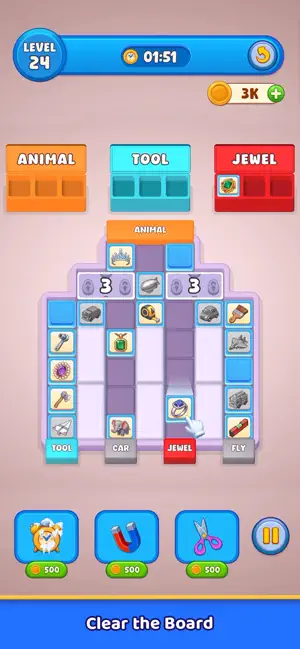 Sort Block: Association Puzzle screenshot 2
