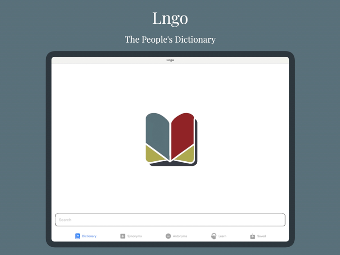 Lngo The Peoples Dictionary