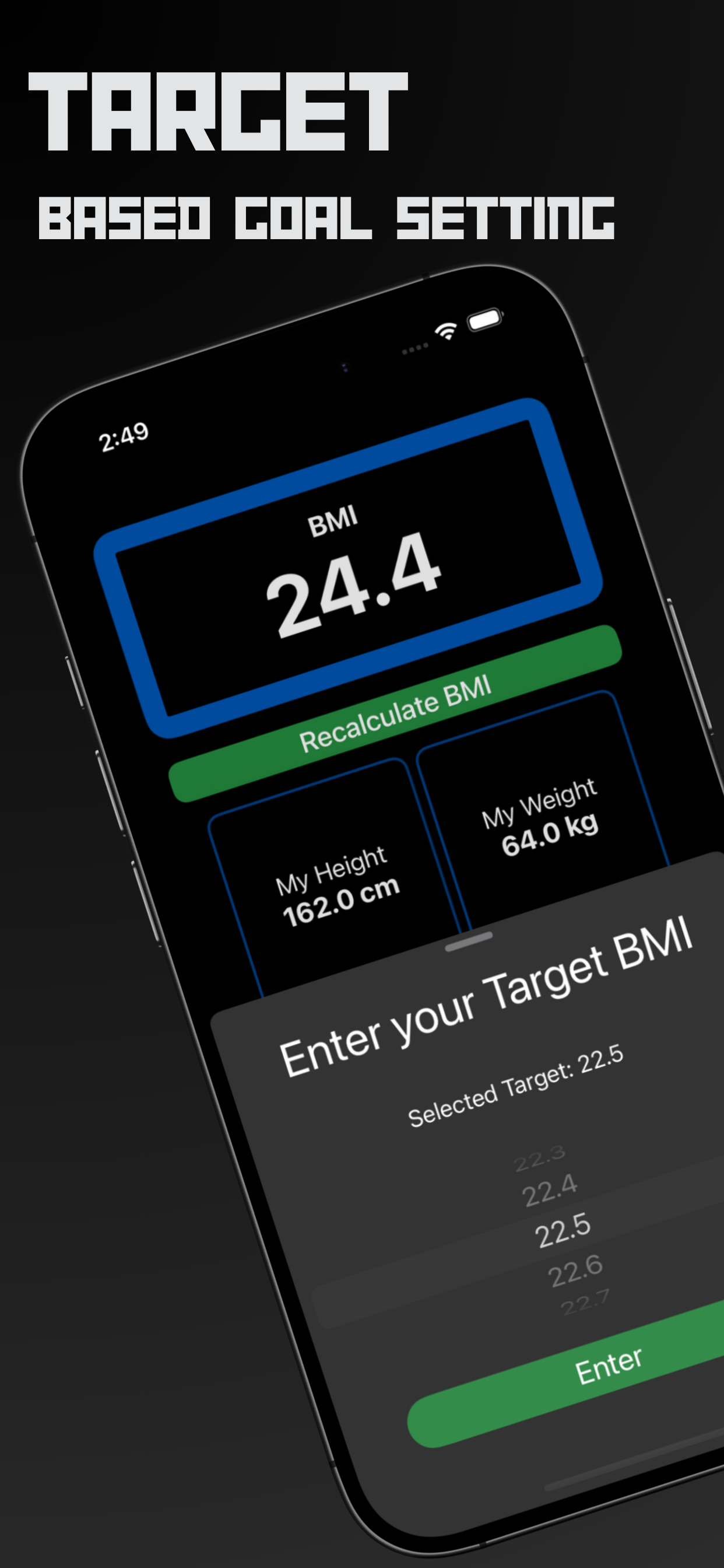 BMI Calculator & Weight Track