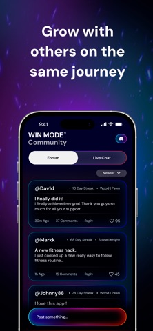 WinMode: Goal & Habit AI Coach screenshot
