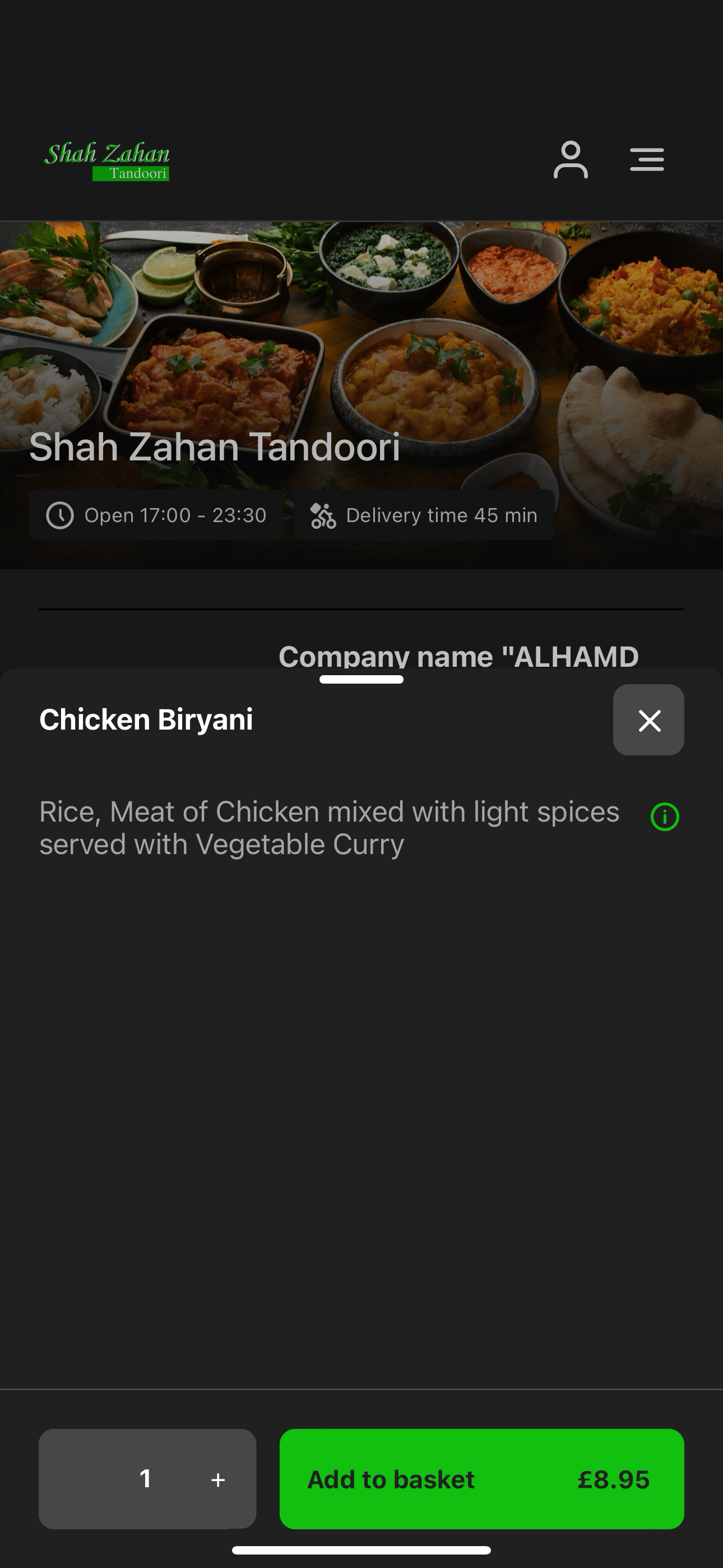 Shah Zahan Tandoori- Norwich screenshot 4