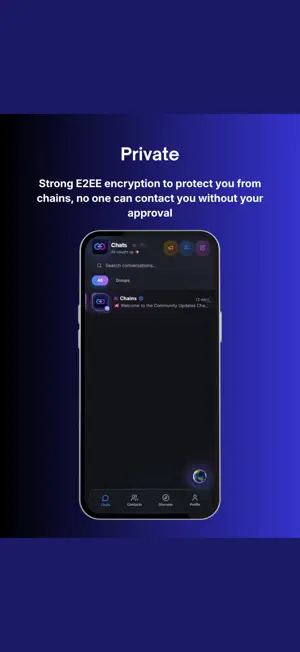 Chains Messenger screenshot 1