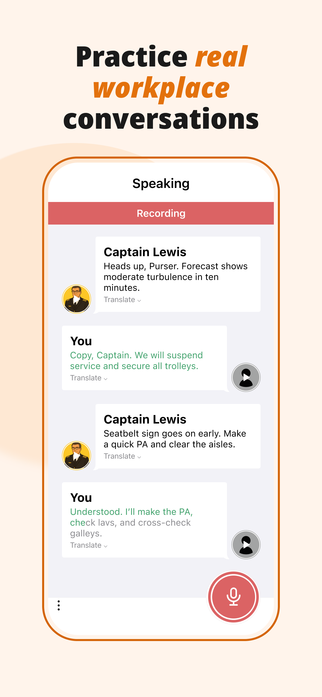 PeakTalk: Job-specific English