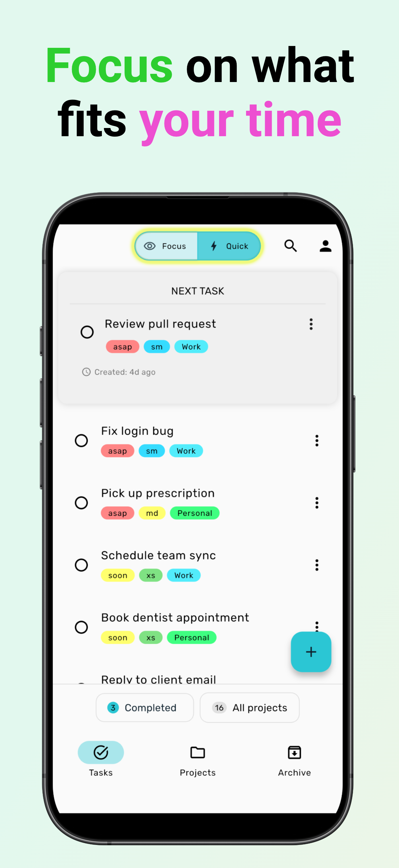 WhatNext To-do List screenshot 2