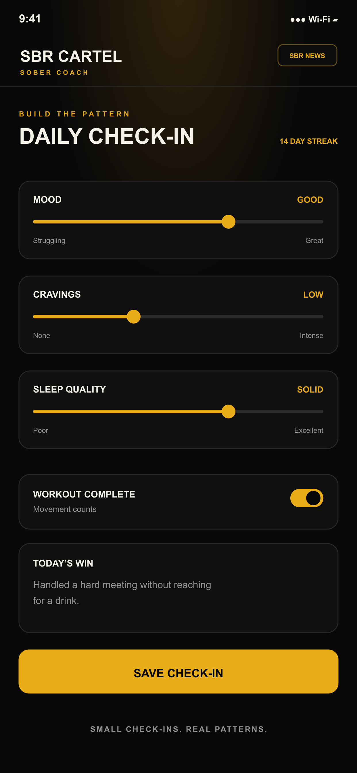 SBR Sober Coach screenshot 3