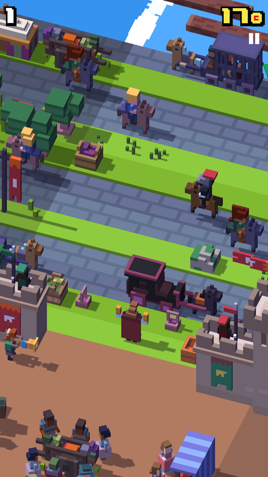 #7. Crossy Road (iOS) 来自: HIPSTER WHALE