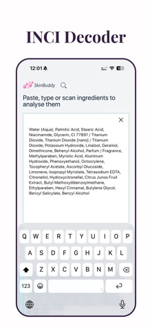 SkinBuddy: Ingredient Checker screenshot