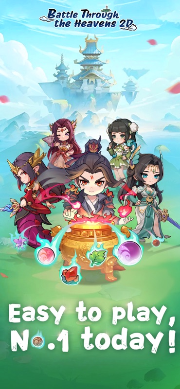 Battle Through the Heavens 2D screenshot 1