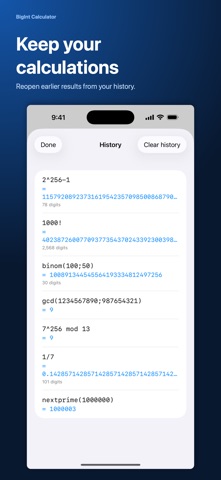 BigInt Calculator Screenshot 6 of 8