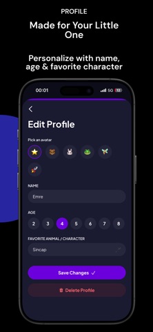 Sleraby - AI Bedtime Stories screenshot