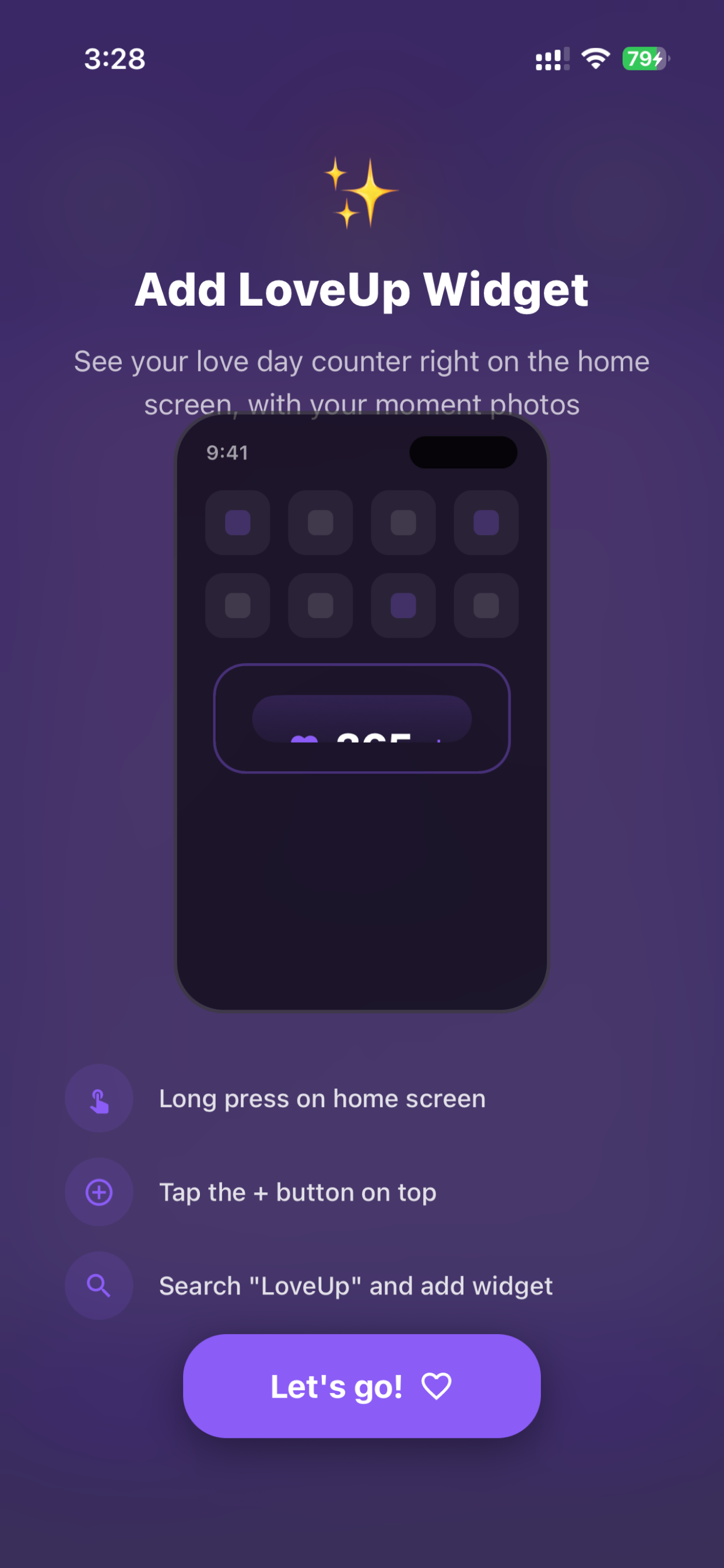 LoveUp - Couple tracker screenshot 6