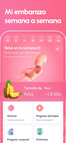 Embarazo del control - Lifeing iPhone screenshot 2