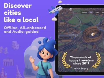 Moscow City Guide | Ingry iPad screenshot
