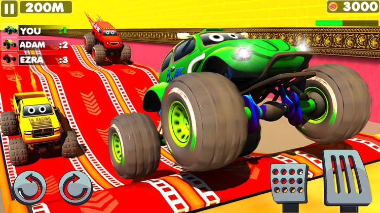 Mini Monster Truck: Car Racing