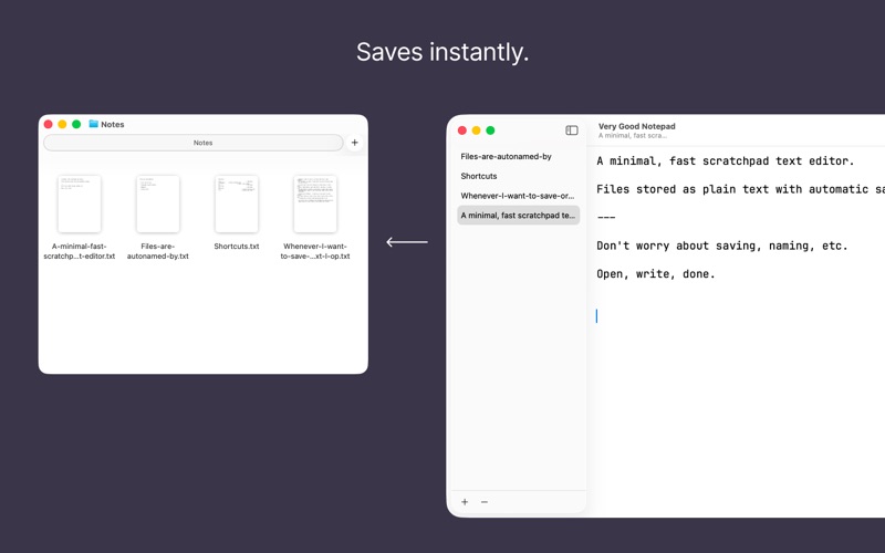 Very Good Notepad screenshot