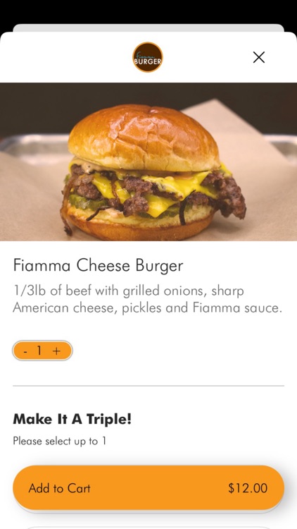 Fiamma Burger