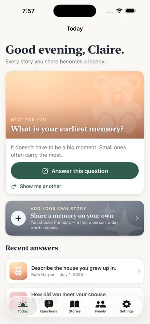 Storia - Family Stories screenshot 1