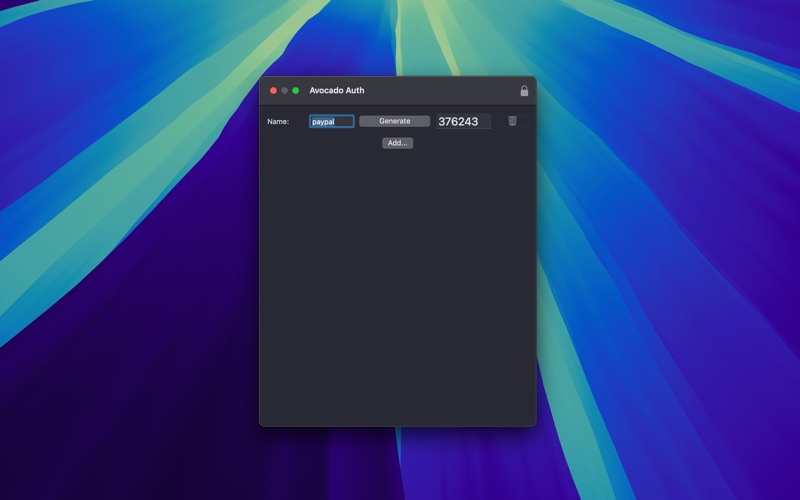 App screenshot