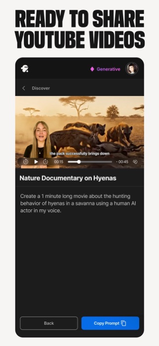Invideo AI: AI Video Generator スクリーンショット1
