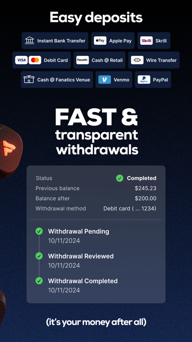Fanatics Sportsbook & Casino Screenshot