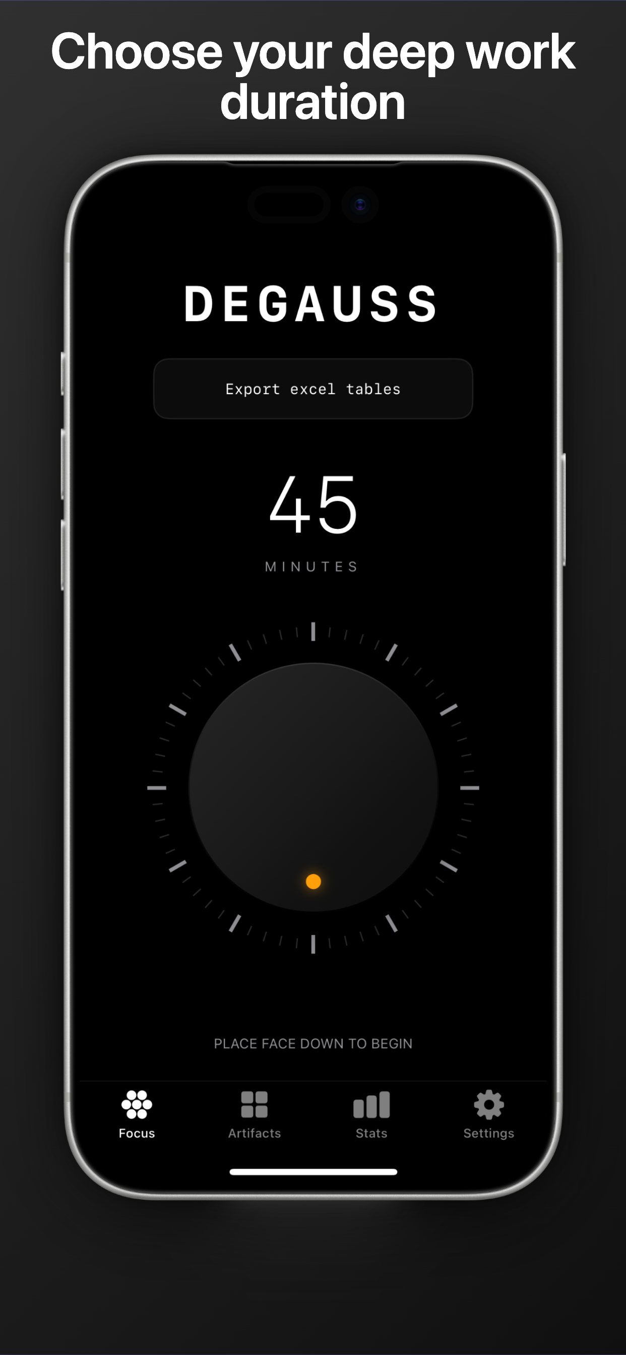 Degauss: Focus & Collect