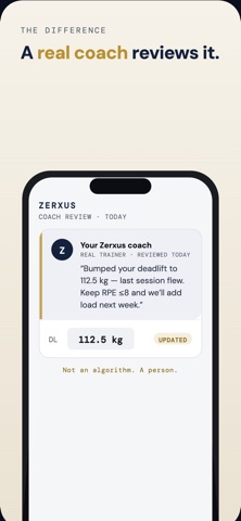 Zerxus: AI Strength Coach Screenshot 9 of 9