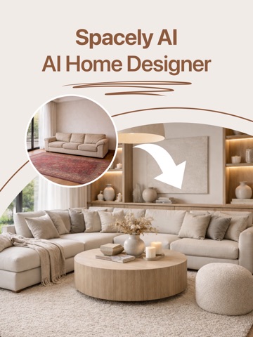 Spacely AI - Home Design Space iPad screenshot