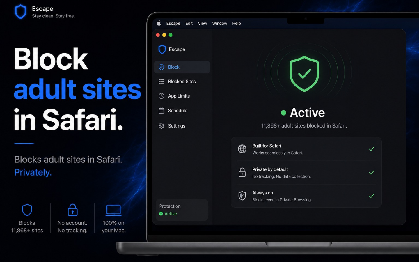 Escape - Adult Content Blocker screenshot 15