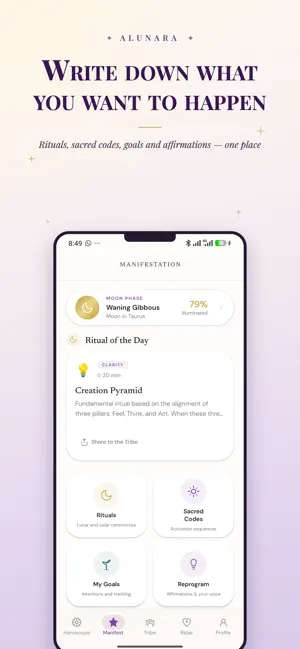 Alunara: Daily Horoscope screenshot 4