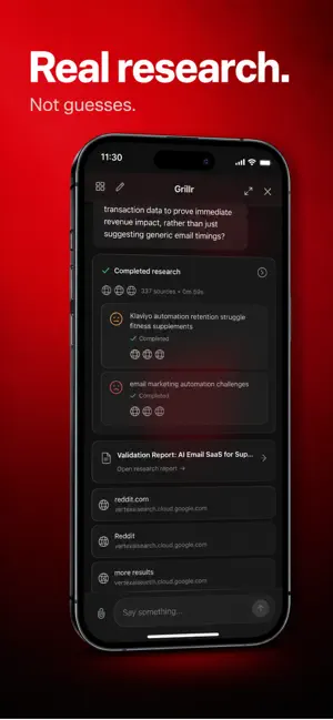 Grillr — Build Your Startup screenshot 3